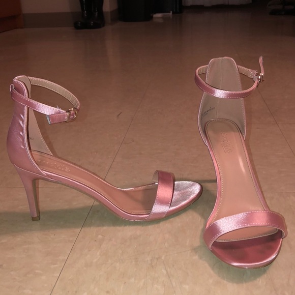 Charlotte Russe Shoes - Charlotte Russe Satin Heels